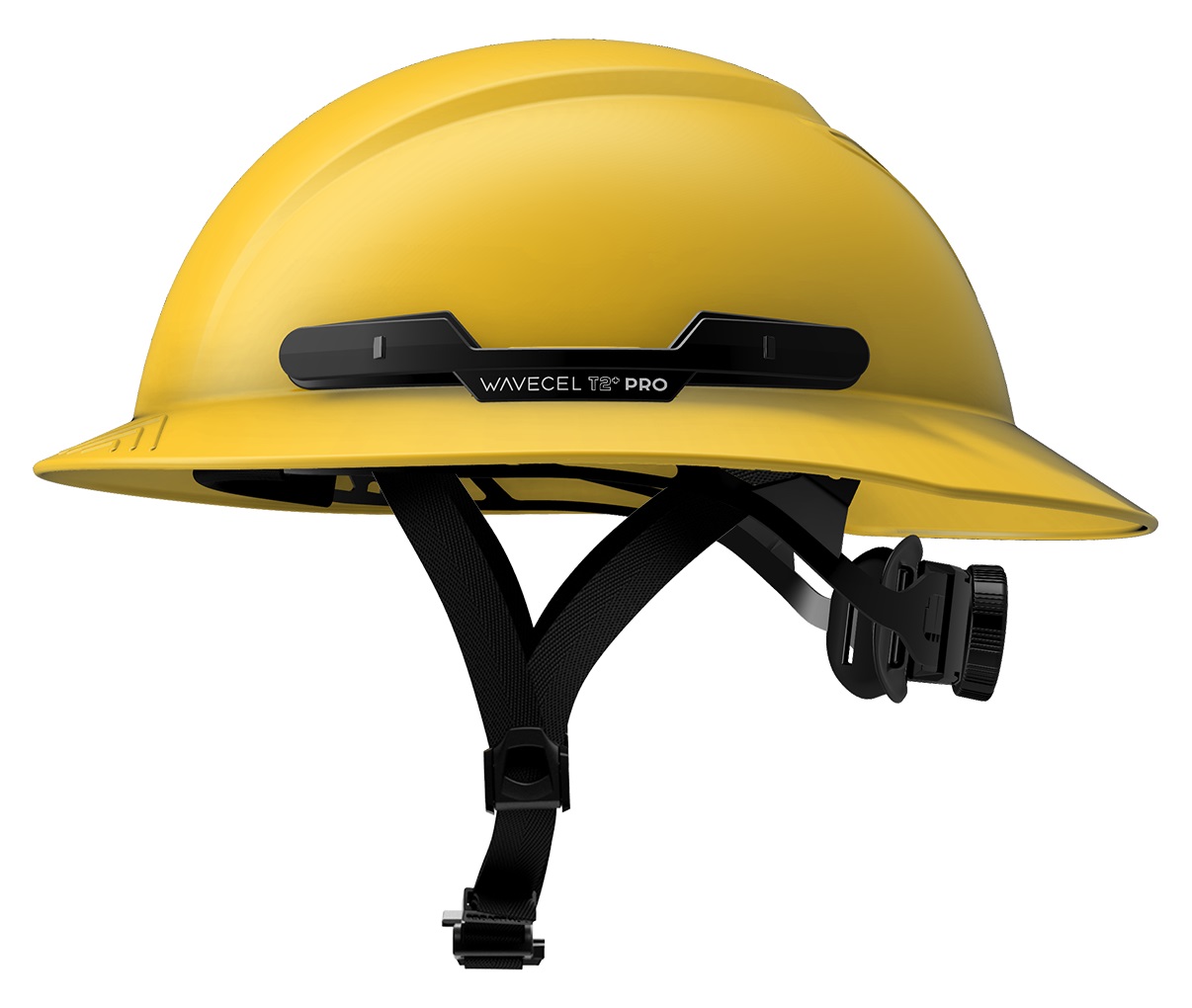 WAVECEL T2+ PRO SAFETY HELMET YELLOW - Tagged Gloves
